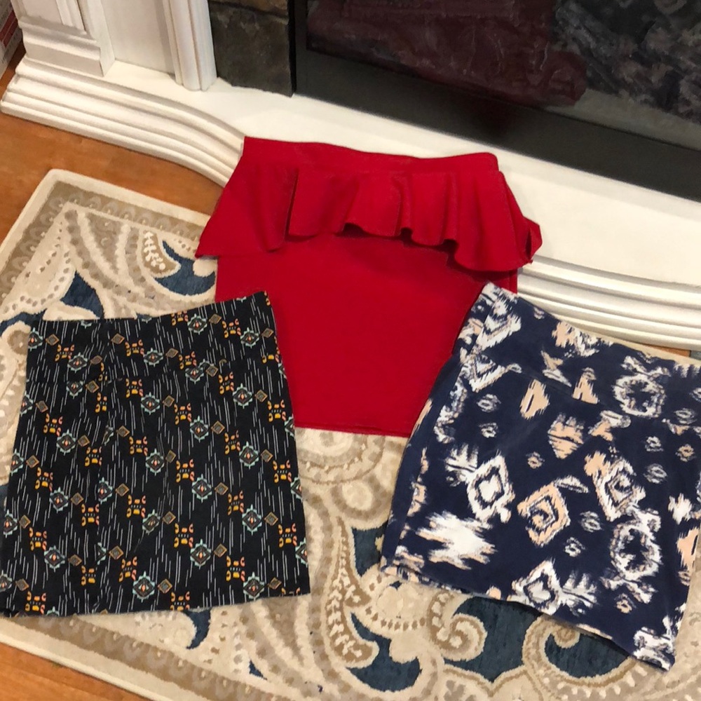 3 skirts as a bundle!